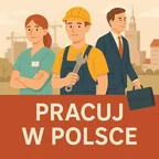 Praca w Polsce — logo kanału Telegram